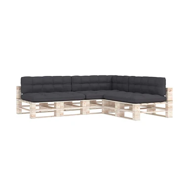 Pallet Sofa Cushions 7 pcs Anthracite