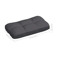 Pallet Sofa Cushions 7 pcs Anthracite