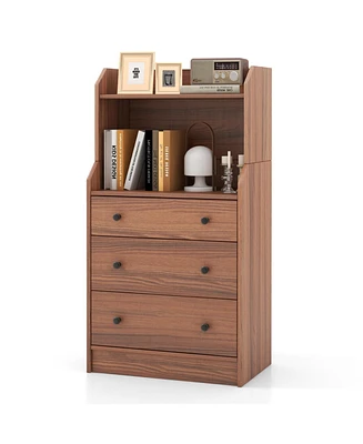 Modern Storage Dresser with Anti-toppling Device