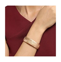 Metallic Herringbone Bracelet