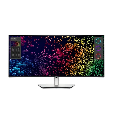 Dell UltraSharp U4025QW 40 Inch Curved Thunderbolt Silver Hub Monitor