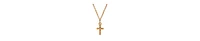 2028 Crystal Cross Pendant Necklace