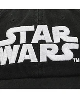 Star Wars Men's Classic Logo Unstructured Baseball Hat (58cm)