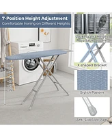 48 Inch x 13.5 Inch Ironing Board with Iron Rest for Home