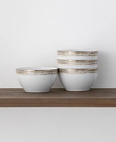 Noritake Raylan Porcelain Mini Bowls, Set of 4