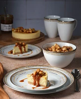 Noritake Raylan Cereal Bowls, Set of 4