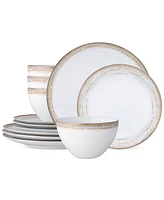 Noritake Raylan 12-Piece Dinnerware Set, Service for 4