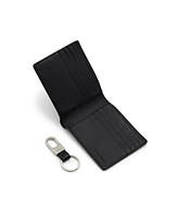 Brooks Brothers Men's Gifting Wallet and Keychain Set