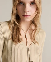 Mango Women's Combined Woven Dress