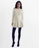 Mango Women's Short Knitted Dress