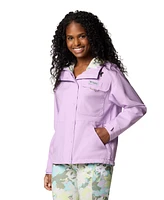 Columbia Women's Pfg Open Water Hooded Rain Jacket