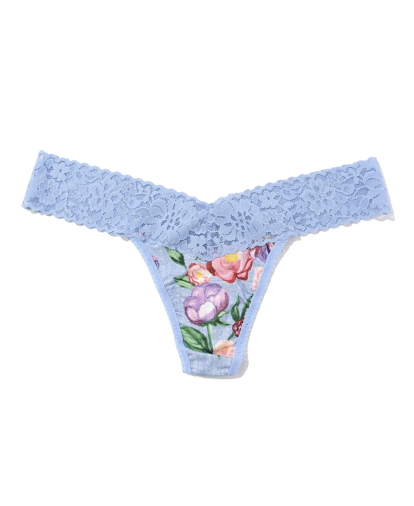 Hanky Panky Women's Printed Dream Ease Low Rise Thong