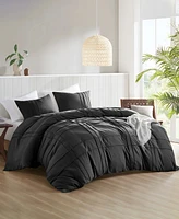 510 Design Porter Pleated 3-Pc. Duvet Cover Set