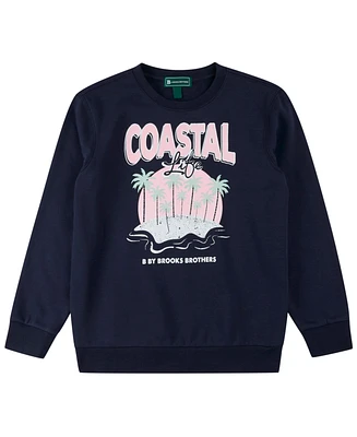 Brooks Brothers Big Boys Hawaii Graphic Sweatshirt