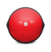 Bosu 72 10850 Home Gym Equipment The Original Balance Trainer for Physical Exercise, Rehab, Large Balance Ball 65 Centimeter Diameter, Red and Black