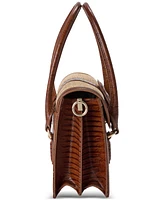 Brahmin Hallie Melbourne Small Leather Satchel