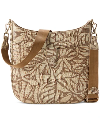 Brahmin Leia Small Leather Crossbody