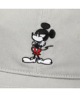 Disney Men's Mickey Mouse White Unstructured Baseball Cap