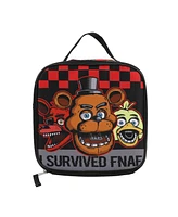 Five Nights at Freddy's 5-Piece Backpack & Lunchbox Set With Water Bottle