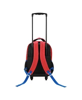 Super Mario Bros 16" Retractable Trolly Backpack with Rolling Wheels