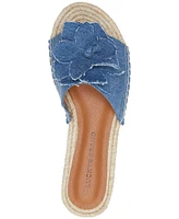 Lucky Brand Women's Biricha Flower Flat Sandals