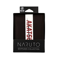 Akatsuki Pu Applique Nylon and Pu Bifold Naruto Wallet