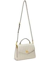Lauren Ralph Lauren Quilted Leather Small Farrah Satchel