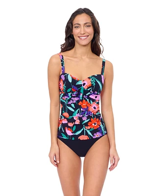 Marguerite D Cup Crisscross Detail Tankini