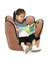 Household Five Fingers Baseball Glove Shaped Kids Leisure Upholstered Sofa