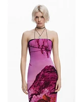 Desigual Women's Dress designed by Mr. Christian Lacroix