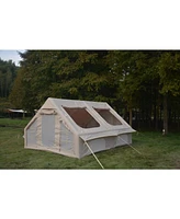 Inflatable Glamping Tent: 9.8 x 13ft, Waterproof, Windproof, Easy Setup