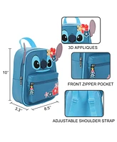 Disney's Stitch Big Face Ears 10" Adult Mini Backpack