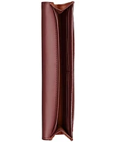Coach Mila Long Flap Wallet in Signature Coated Canvas
