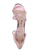 Nina Women's Ryann Almond Toe Strappy Platform Sandals