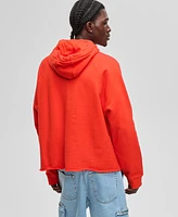 Mode of One Men's All Cotton French Terry Hoodie, Exclusively at Macy's