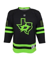 Big Boys Outerstuff Tyler Seguin Black Dallas Stars 2020/21 Alternate Replica Player Jersey