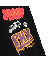 Mitchell & Ness Men's Black Phoenix Suns Slap Sticker Sweatpants