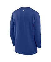 Nike Men's Royal Toronto Blue Jays Authentic Collection Game Time Performance Quarter-Zip Top