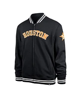 '47 Brand Men's Navy Houston Astros Wax Pack Pro Camden Full-Zip Track Jacket