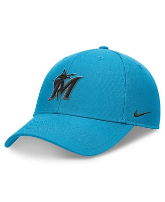 Nike Men's Blue Miami Marlins Club Performance Adjustable Hat