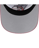Men's New Era White Cleveland Guardians 2024 Batting Practice 9TWENTY Adjustable Hat