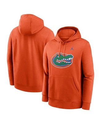 Jordan Men's Orange Florida Gators Primetime Club Fleece Pullover Hoodie