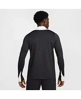 Nike Men's  Liverpool 2024/25 Performance Raglan Quarter-Zip Strike Drill Sweatshirt