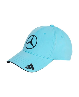 Adidas Men's Blue Mercedes-amg Petronas F1 Team Driver Wear Adjustable Hat