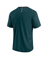 Fanatics Men's Midnight Green Philadelphia Eagles Defender Fade Slant T-Shirt