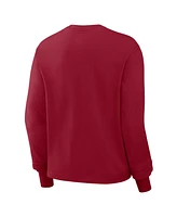 Jordan Women's Crimson Oklahoma Sooners Primetime University Long Sleeve Boxy T-Shirt