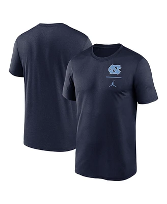 Jordan Men's Navy North Carolina Tar Heels Primary Logo Legend Performance T-Shirt