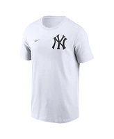 Nike Men's White New York Yankees 2-Hit T-Shirt