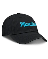 Nike Women's Black Miami Marlins Club Adjustable Hat