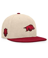 Fanatics Men's Tan Arkansas Razorbacks Catcher Snapback Hat